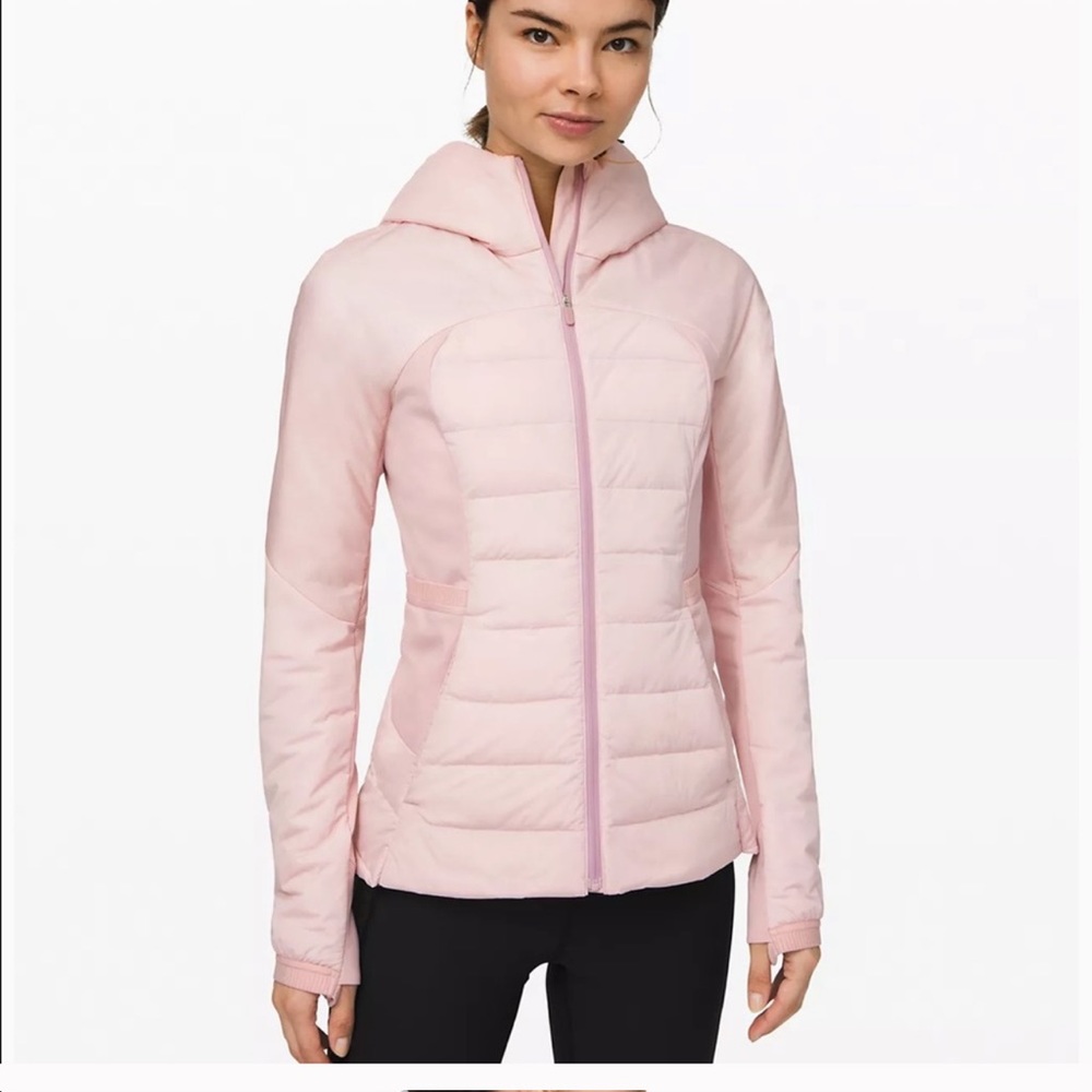 lululemon athletica down for it all Pink Jacket